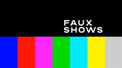 sitting back watching the show fake|faux tv show.